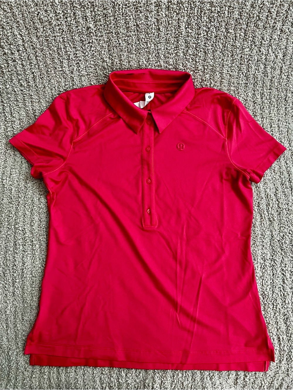 lululemon athletica Women’s quick dry Pink Polo shirt Performance Top 8